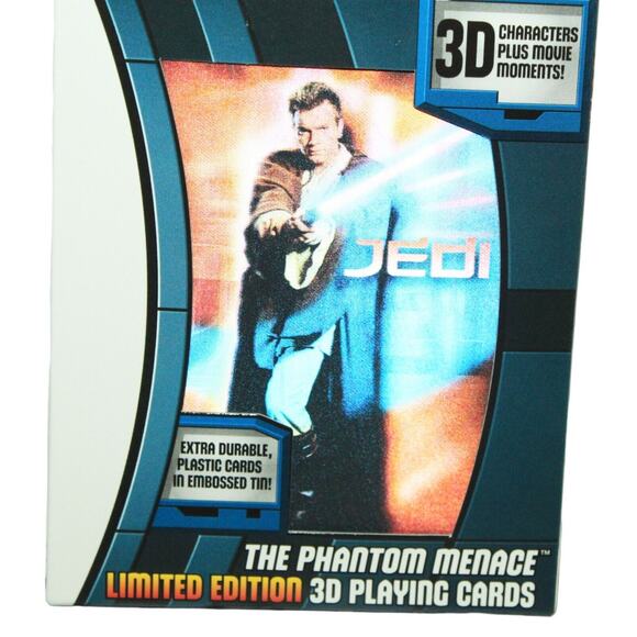 Star Wars The Phantom Menace - Limited Edition 3D Playing Cards 2012 - Picture 1 of 4